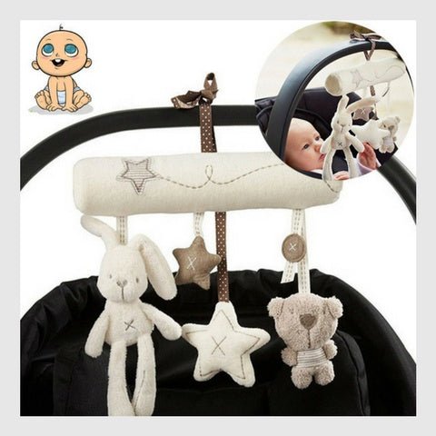 Infant Toddler Rattles Toys for Baby Stroller Crib Soft Rabbit Bear Style Pram Hanging Toys Plush Appease Doll Bed Accessories $18.65 Dana Fashion style: 1 Toys & Hobbies Overview 100% brand new and high quality Designed for babies from birth up to 24 mon