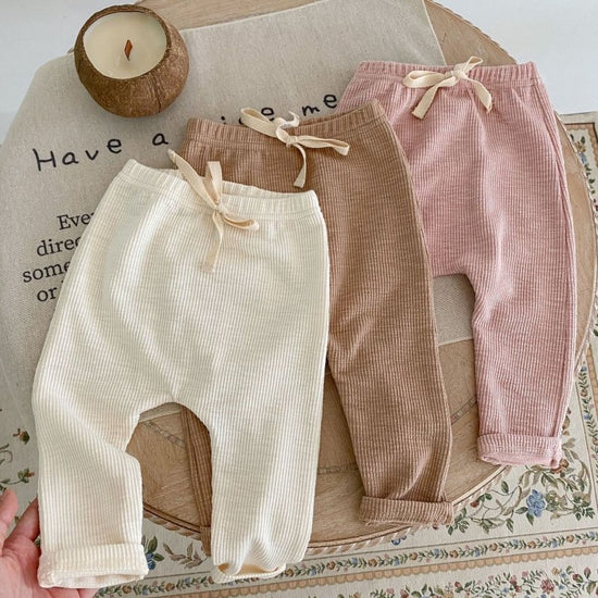 Infants And Children Men And Women's Cotton Pants Leggings $24.99 Dana Fashion Color: Apricot Size: 100cm Baby Clothing Product information: Fabric name: cotton blend Color: Pink, Khaki, Apricot Main fabric component: Spandex Suitable for height: 66 cm, 7