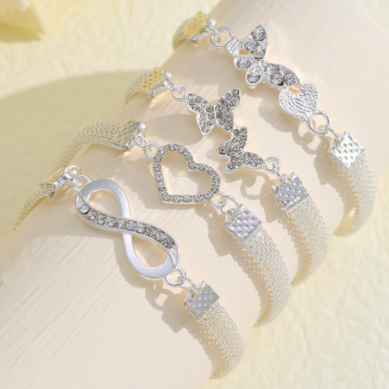 Infinite Diamond 8-word Anklet Creative Retro Alloy Anklet $12.69 Dana Fashion Color: 6090302 color Women's Accessories Product information: Type: Anklet Style: Unisex Material: Alloy Modeling: animal/Zodiac Style: European and American, simple Packing li