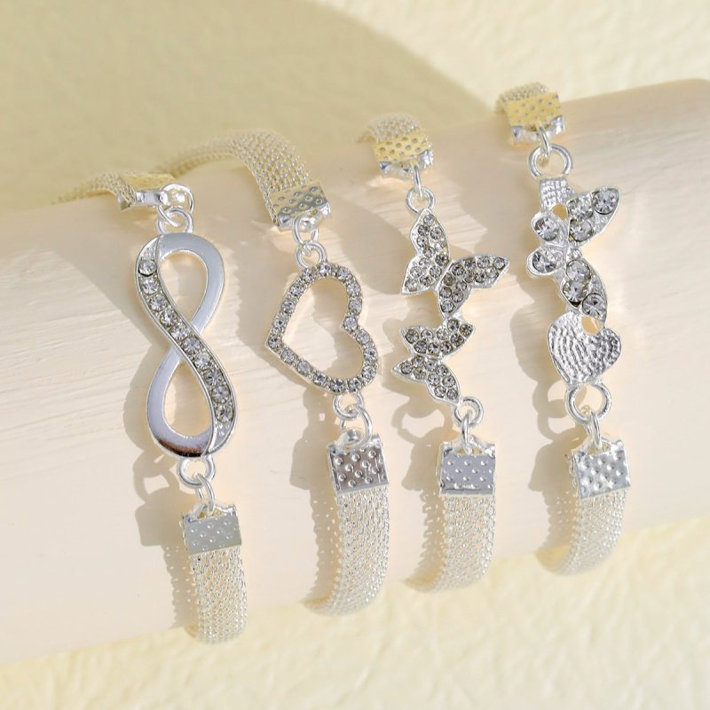 Infinite Diamond 8-word Anklet Creative Retro Alloy Anklet $12.69 Dana Fashion Color: 6090302 color Women's Accessories Product information: Type: Anklet Style: Unisex Material: Alloy Modeling: animal/Zodiac Style: European and American, simple Packing li