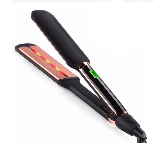 Infrared hair straightener $49.99 Dana Fashion Model: EU Beauty Tools Working voltage: 100-240VAC 50/60 HZ (global voltage) Working temperature 210 +/- 10℃ (the highest level) Operation: touch switch (power key, "+" temperature key, "-" temperature key) P