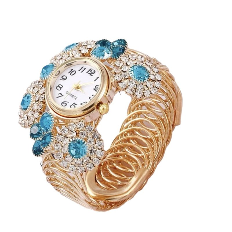 Inlaid Rhinestone Starry Women's Elegant Affordable Luxury Fashion Quartz Watch $22.91 Dana Fashion Color: Blue Women's Accessories Product information: Color: blue Thickness: 9mm Applicable people: Female Style: Fashion Movement type: quartz Mirror mater