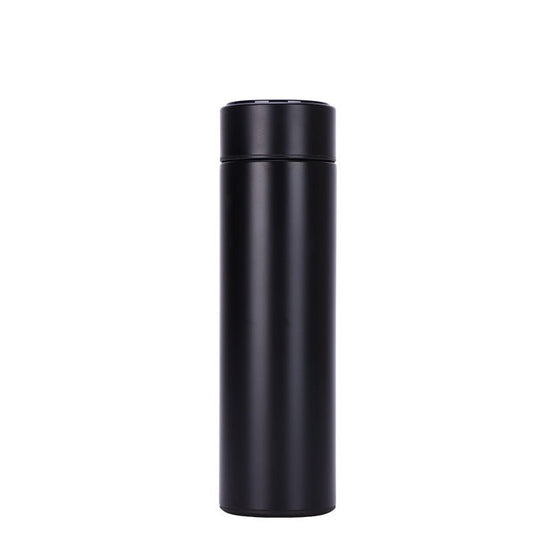 Intelligent Bottle Stainless Steel Insulated Bottle Cup Temperature Display Vacuum Flask Coffee Mug $26.21 Dana Fashion Color: Black Dana's Kitchen Overview 1. equipped with a smart LED display cover, it can display the temperature of the water when you t