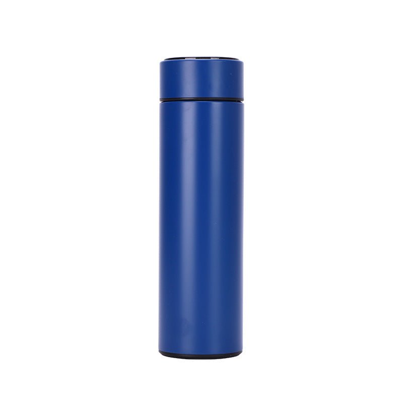 Intelligent Bottle Stainless Steel Insulated Bottle Cup Temperature Display Vacuum Flask Coffee Mug $26.21 Dana Fashion Color: Black Dana's Kitchen Overview 1. equipped with a smart LED display cover, it can display the temperature of the water when you t
