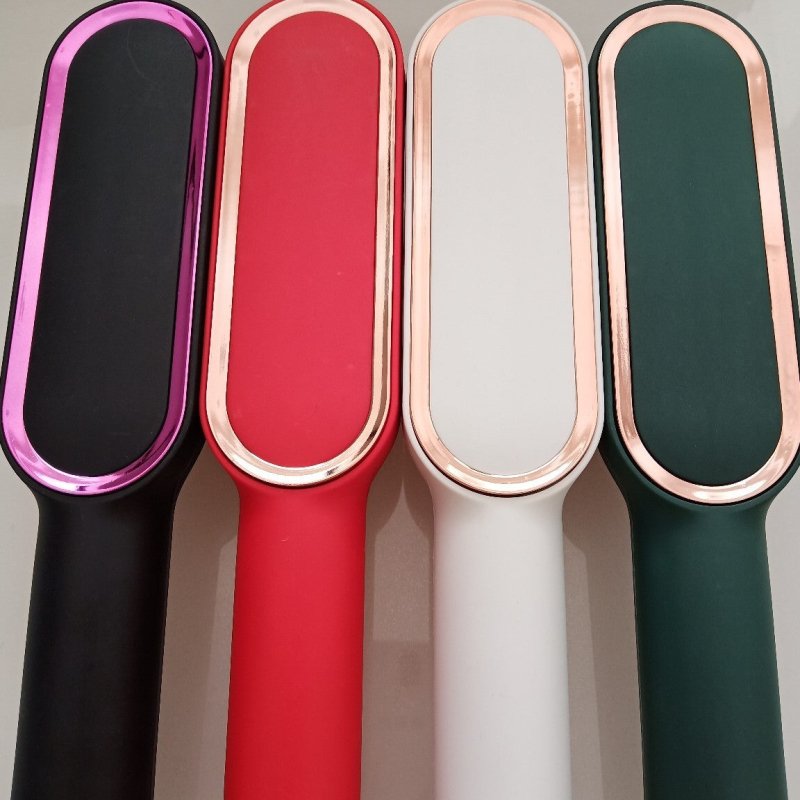 Internal Buckle Straightening Comb And Curling Iron Dual $21.22 Dana Fashion Color: Black style: Australia regulations Beauty Tools Overview: Professional hair curling iron with large barrel and spring activated ergonomic lever for creating soft bouncy cu