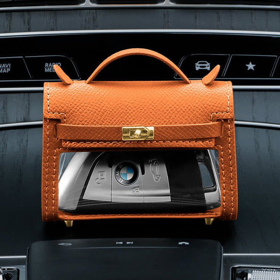 Internet Celebrity Transparent Handbag Cross-body Bag Storage Bag $50.50 Dana Fashion Color Classification: Horse Orange Women's Bags Product information: Material: genuine leather Color classification: Girl Pink, elephant gray, elegant black, Chinese red