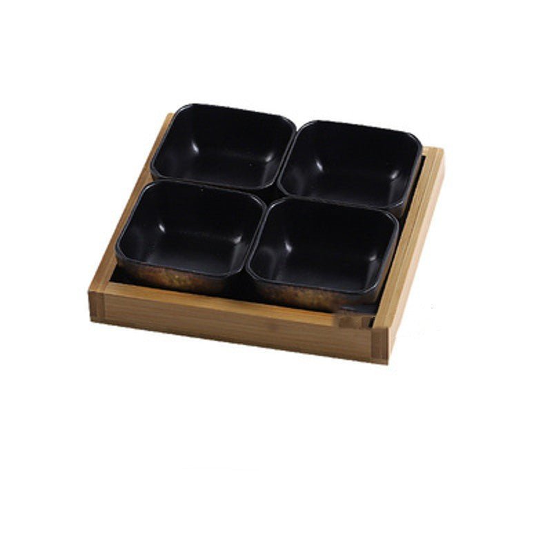 Japan Style Ceramic Fruits Plates with Bamboo Serving Tray $98.50 Dana Fashion style: A4 Dana's Kitchen Product Information: Product category Fruit plate: Product quality grade First-class product: Style: Japanese Color classification: A2, A3, A4, A6, B2,