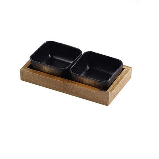 Japan Style Ceramic Fruits Plates with Bamboo Serving Tray $98.50 Dana Fashion style: A2 Dana's Kitchen Product Information: Product category Fruit plate: Product quality grade First-class product: Style: Japanese Color classification: A2, A3, A4, A6, B2,