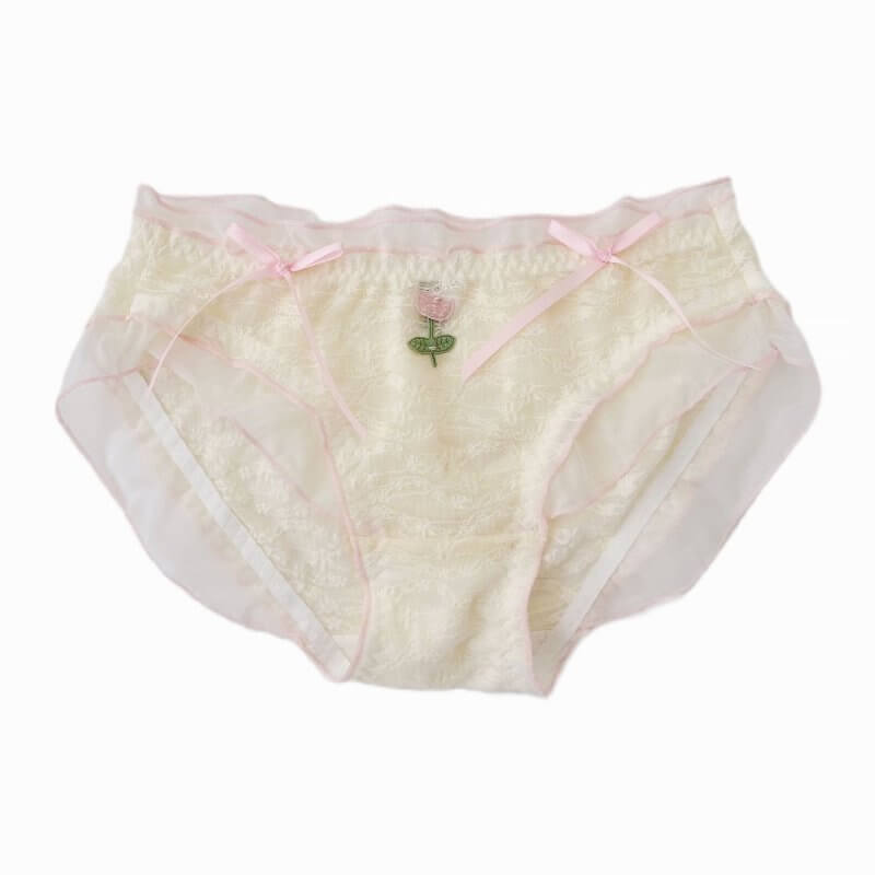 Japanese Sweet And Pure Desire Style Lace Underwear For Women $15.65 Dana Fashion style: Lace Style size: Average Size Women's clothing Product information: Pattern: Flowers Weaving: knitting Fabric name: lace Color: lace-up style, lace style Main fabric