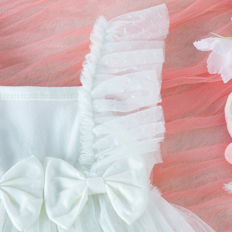 Jumpsuit Baby Net Skirt Princess Poris Dress Baby Skirt Baby Body Pants Jumpsuit $15.94 Dana Fashion Color: Apricot Suitable For Height: 0to3M Baby Clothing Product information: Thickness: ordinary Fabric name: Cotton Color: pink, beige, apricot Main fabr