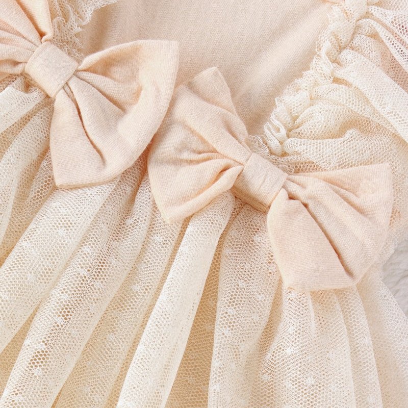 Jumpsuit Baby Net Skirt Princess Poris Dress Baby Skirt Baby Body Pants Jumpsuit $15.94 Dana Fashion Color: Apricot Suitable For Height: 0to3M Baby Clothing Product information: Thickness: ordinary Fabric name: Cotton Color: pink, beige, apricot Main fabr