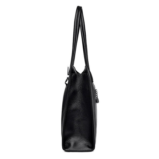 Kangaroo Leather Large Capacity Fashion Soft Leather Shoulder Bag $86.78 Dana Fashion Color: Black Women's Bags Product information: Lining texture: Polyester Applicable scenario: Daily configuration Color: wine red, light gray, green, dark blue, black Ou