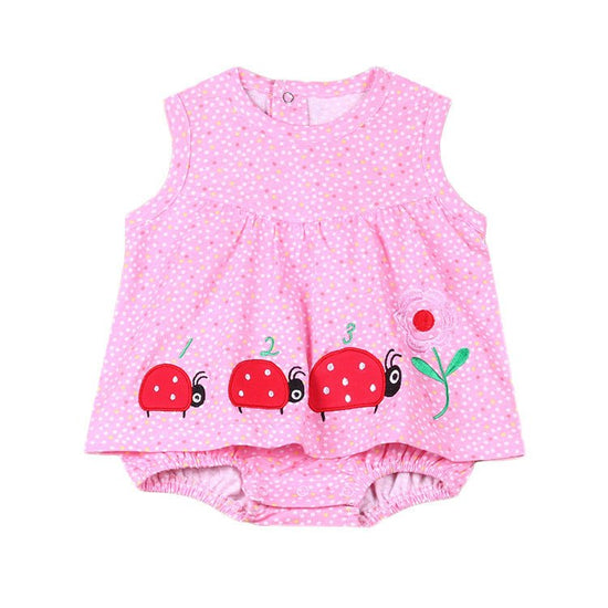Karatva Girls Dress Summer Summer Summer Baby Princess Dress Skirt Skirt Conjoined 0-1 Years Old Female Baby Summer $19.49 Dana Fashion style: F Size: 12M Baby Clothing Karatva girls dress summer summer summer baby princess dress skirt skirt conjoined 0-1