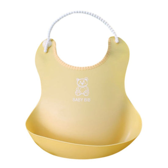 Kid Infant Bibs Baby Soft Silicone Bib $8.50 Dana Fashion Color: Yellow Baby Clothing Specifications: It is made of high quality materials,soft hand feeling, no any harm to your baby's skin Style:Casual,Cute,Adjustable,Reusable Material:silicone Pattern:C