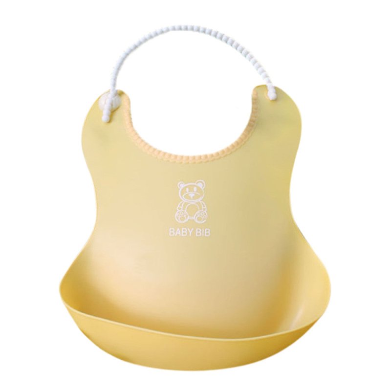 Kid Infant Bibs Baby Soft Silicone Bib $8.50 Dana Fashion Color: Yellow Baby Clothing Specifications: It is made of high quality materials,soft hand feeling, no any harm to your baby's skin Style:Casual,Cute,Adjustable,Reusable Material:silicone Pattern:C