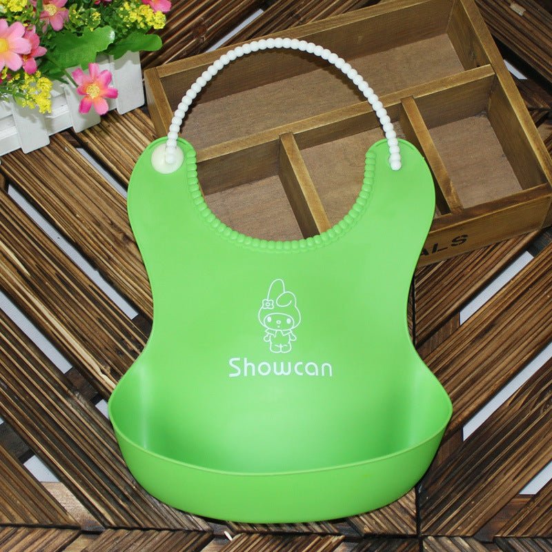 Kid Infant Bibs Baby Soft Silicone Bib $9.68 Dana Fashion Color: Green2 Baby Clothing Specifications: It is made of high quality materials,soft hand feeling, no any harm to your baby's skin Style:Casual,Cute,Adjustable,Reusable Material:silicone Pattern:C