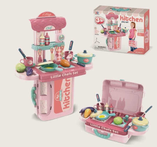 Kids Toys Doctor Makeup Dresser Tools $41.07 Dana Fashion style: Kitchen green Toys & Hobbies Product information: Packing: color box Weight: about 0.82kg Toy material: plastic/plastic Color: Xiongcheng handbag (kitchen pink), Xiongcheng handbag (kitchen
