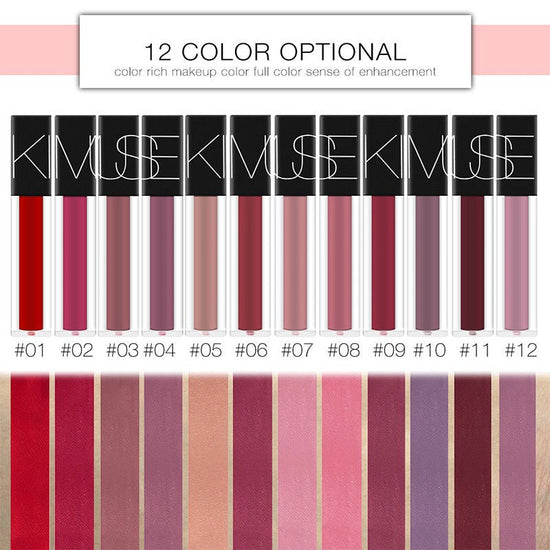 KIMUSE Makeup Matte Smooth Lipstick Liquid Lipstick Matte Waterproof Lips Makeup Cosmetic Long Lasting Matte Lipstick Makeup $9.00 Dana Fashion Color: 1 makeup Details: 1. Brand New & High quality 2. Portable size and easy to carry 3. Suitable for profess