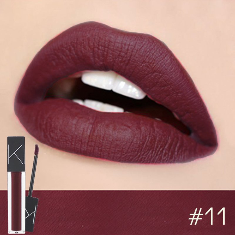 KIMUSE Makeup Matte Smooth Lipstick Liquid Lipstick Matte Waterproof Lips Makeup Cosmetic Long Lasting Matte Lipstick Makeup $9.00 Dana Fashion Color: 11 makeup Details: 1. Brand New & High quality 2. Portable size and easy to carry 3. Suitable for profes