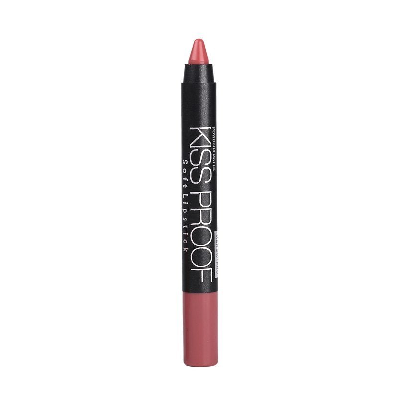 Kissproof lipstick Matte $13.74 Dana Fashion style: 15 makeup product description Product Name: Non-stick cup lipstick pen Color number: 19 colors Net weight: 18g Gross weight: 20g Single diameter: 11.8*1.4 (cm) Outer size: 12*2.7*1.1 (cm)