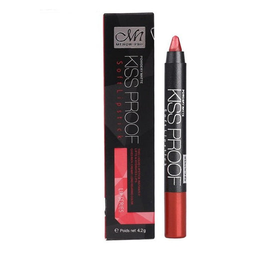 Kissproof lipstick Matte $13.74 Dana Fashion style: 1 makeup product description Product Name: Non-stick cup lipstick pen Color number: 19 colors Net weight: 18g Gross weight: 20g Single diameter: 11.8*1.4 (cm) Outer size: 12*2.7*1.1 (cm)