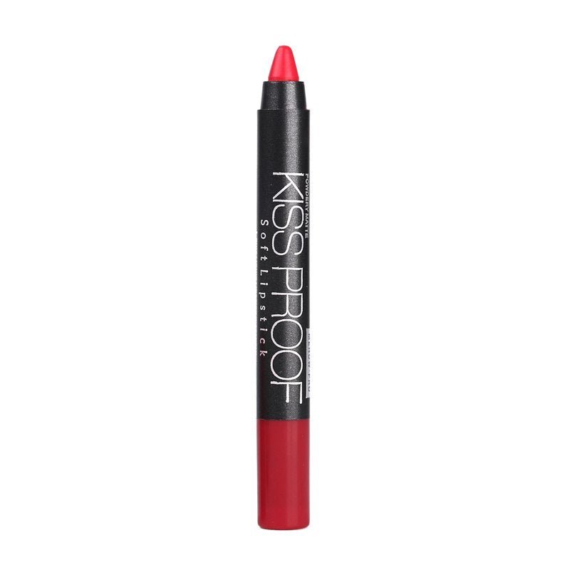 Kissproof lipstick Matte $13.74 Dana Fashion style: 2 makeup product description Product Name: Non-stick cup lipstick pen Color number: 19 colors Net weight: 18g Gross weight: 20g Single diameter: 11.8*1.4 (cm) Outer size: 12*2.7*1.1 (cm)
