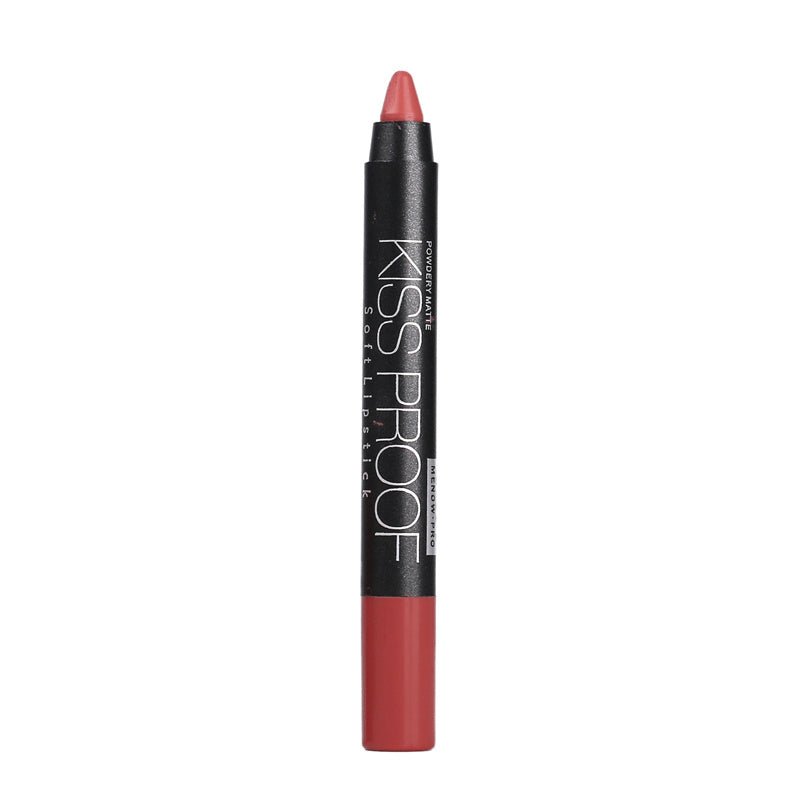 Kissproof lipstick Matte $13.74 Dana Fashion style: 9 makeup product description Product Name: Non-stick cup lipstick pen Color number: 19 colors Net weight: 18g Gross weight: 20g Single diameter: 11.8*1.4 (cm) Outer size: 12*2.7*1.1 (cm)