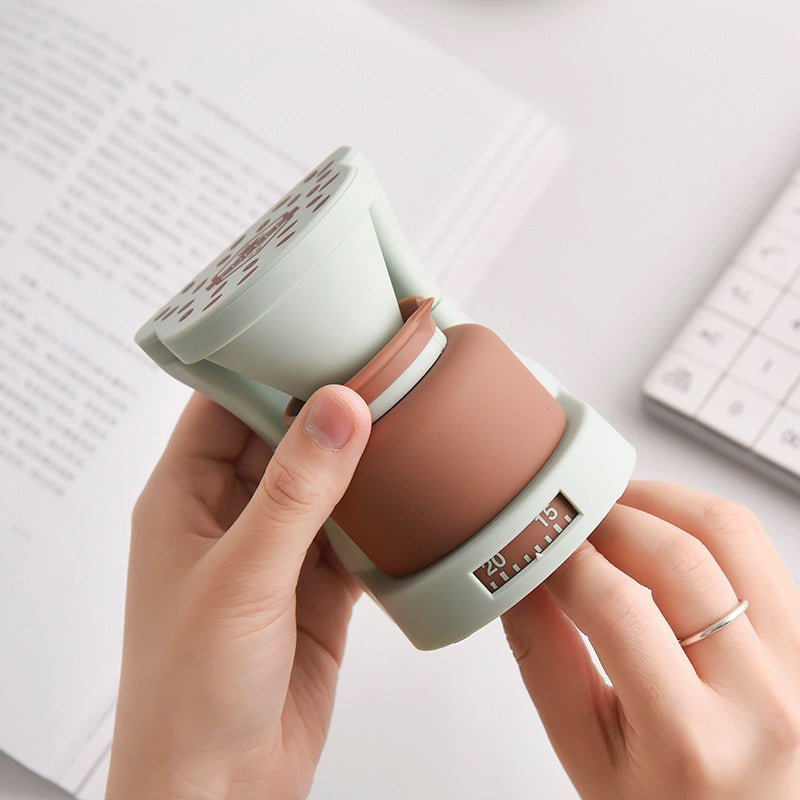 Kitchen countdown alarm clock $19.50 Dana Fashion Color: Light green Dana's Kitchen The baby is an export tail sheet, a handmade product, there may be pinholes, small bumps, uneven glaze color, small broken flowers, etc. This is normal. Material ABS Size