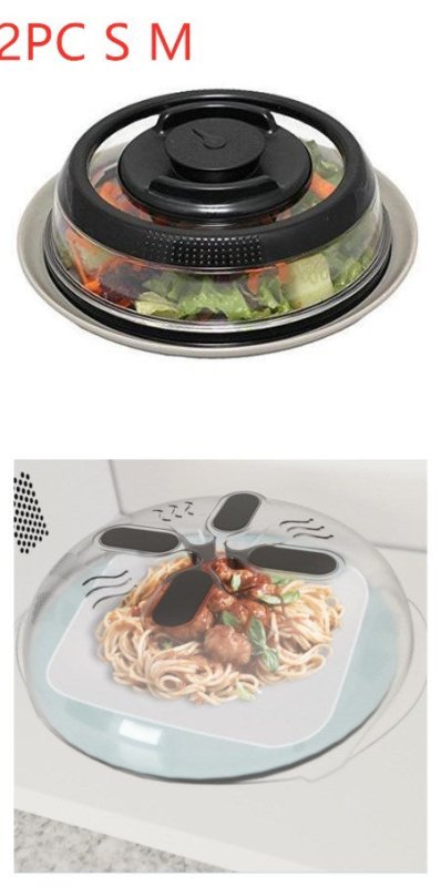 Kitchen Fresh-Keeping Cover Vacuum Food Sealer $45.15 Dana Fashion Color: Set3 Size: S M quantity: 3pc Dana's Kitchen Overview: 1. Made of ABS and silicone material, BPA-FREE, Dishwasher & microwave oven safe. Features with round-shape handle, easy to gri