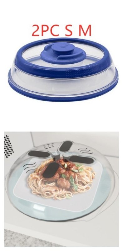 Kitchen Fresh-Keeping Cover Vacuum Food Sealer $45.15 Dana Fashion Color: Set2 Size: S M quantity: 3pc Dana's Kitchen Overview: 1. Made of ABS and silicone material, BPA-FREE, Dishwasher & microwave oven safe. Features with round-shape handle, easy to gri