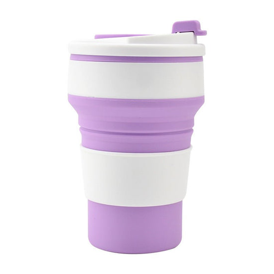 Kitchen Gadgets Folding Cup Collapsible Mug With Cover Coffee Travel Outdoors Portable Water Drinking Tea Cups $19.50 Dana Fashion Color: Purple capacity: 350ML Dana's Kitchen Overview: 1. THE cup cover is designed to strengthen the sealing, so it is not