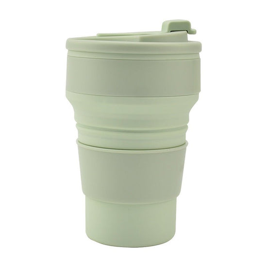 Kitchen Gadgets Folding Cup Collapsible Mug With Cover Coffee Travel Outdoors Portable Water Drinking Tea Cups $19.50 Dana Fashion Color: Light Green capacity: 350ML Dana's Kitchen Overview: 1. THE cup cover is designed to strengthen the sealing, so it is
