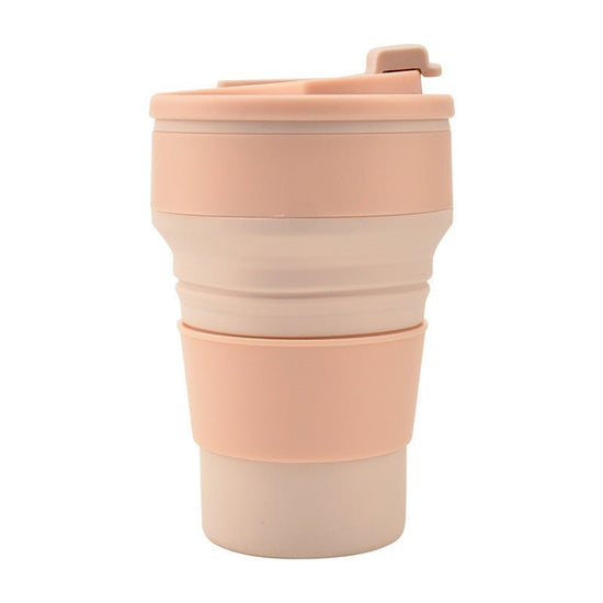 Kitchen Gadgets Folding Cup Collapsible Mug With Cover Coffee Travel Outdoors Portable Water Drinking Tea Cups $19.50 Dana Fashion Color: Pink capacity: 350ML Dana's Kitchen Overview: 1. THE cup cover is designed to strengthen the sealing, so it is not ea