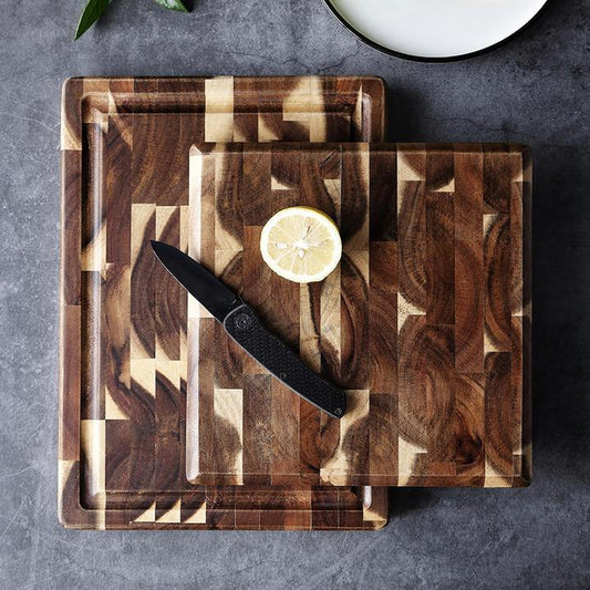 Kitchen Household Parquet Solid Wood Cutting Board $87.15 Dana Fashion Color: Brown Size: L Dana's Kitchen Overview: Cut fruit, cut vegetables, clam meat, clam meat, etc. *Dimensional data are measured by hand, the error is 0.5 1cm, please refer to the ac