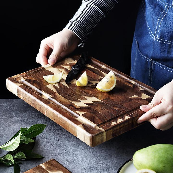 Kitchen Household Parquet Solid Wood Cutting Board $87.15 Dana Fashion Color: Brown Size: L Dana's Kitchen Overview: Cut fruit, cut vegetables, clam meat, clam meat, etc. *Dimensional data are measured by hand, the error is 0.5 1cm, please refer to the ac