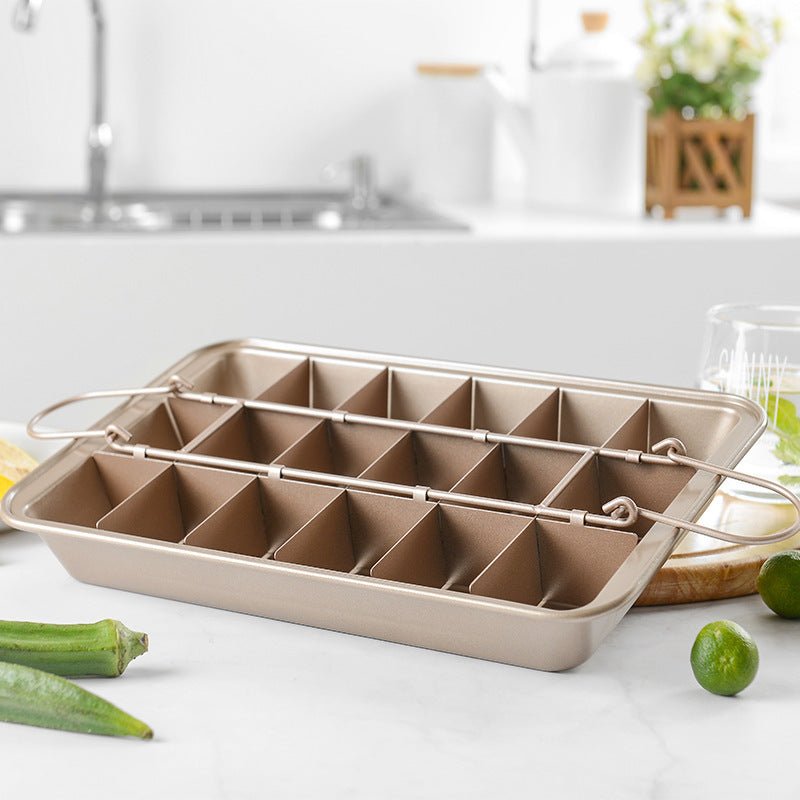 Kitchen Solid Bottom Thickened Square Brownie Pan Home Bakery $41.93 Dana Fashion 颜色: single Dana's Kitchen Product information: Material: stainless steel Style: modern and simple Color: Brown Feature: Food-grade quality stainless steel, non-toxic large c