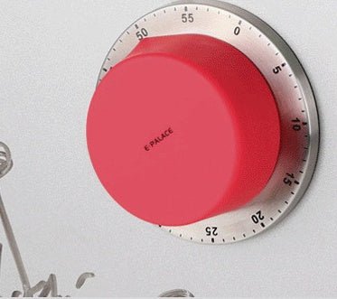 Kitchen Stainless Steel Mechanical Timer Alarm Clock Reminder $23.50 Dana Fashion Specifications: gules Dana's Kitchen Overview: no batteries required precise timer and best for time management - use this cute timer to stay focused on your tasks and activ