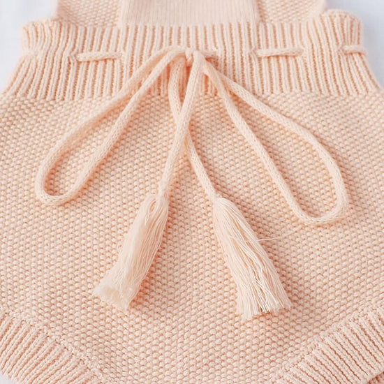 Knitted woolen jumpsuit for babies and toddlers $25.00 Dana Fashion Color: Khaki Size: 66cm Baby Clothing Thickness: General Fabric name: Cotton Main fabric composition: cotton Security level: Class A Closed style: pullover style: Casual Style: Triangle C