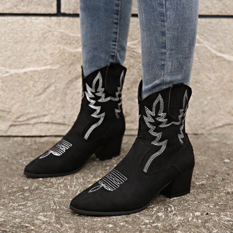 Korean Fashion Pointed-toe Slip-on Platform Fashion Casual Plus Size Women's Boots $58.42 Dana Fashion Color: Black Size: 35 Women's shoes ข้อมูลผลิตภัณฑ์: ลวดลาย: สีทึบ วัสดุซับใน: หนังเทียม สี: ดำ ความสูงส้น: ส้นกลาง (3-5CM) ความยาวถุงเท้า: ท่อต่ำ รูปร่