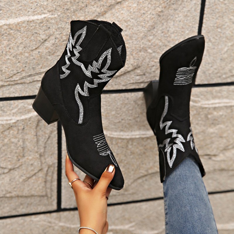 Korean Fashion Pointed-toe Slip-on Platform Fashion Casual Plus Size Women's Boots $58.42 Dana Fashion Color: Black Size: 35 Women's shoes ข้อมูลผลิตภัณฑ์: ลวดลาย: สีทึบ วัสดุซับใน: หนังเทียม สี: ดำ ความสูงส้น: ส้นกลาง (3-5CM) ความยาวถุงเท้า: ท่อต่ำ รูปร่