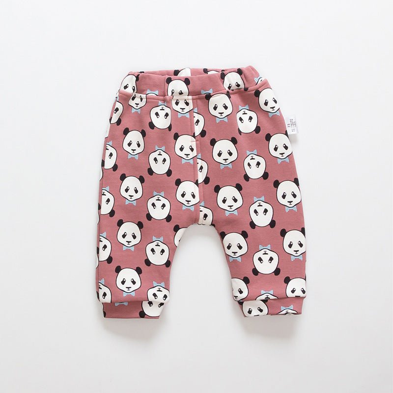 Korean winter winter wear pants plus Velvet Pants brand children big ass pants baby clothes wholesale $28.55 Dana Fashion Color: B Size: 100cm Baby Clothing Gender: Unisex Fit Type: Straight Fit: Fits true to size, take your normal size Material Compositi