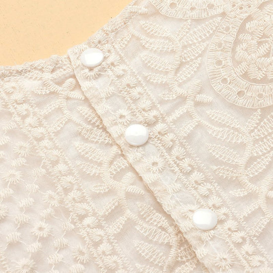 Lace baby jumpsuit $15.80 Dana Fashion Color: Beige Style: Long sleeve Size: 100cm Baby Clothing Sleeve length: long sleeve, sleeveless Suitable season: Spring Fabric name: Cotton Main fabric composition content: 65 (%) Closed style: concealed buckle Styl
