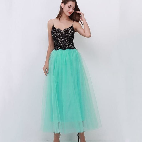 Lace Princess Tulle Long Drees Tutu Skirts For Women $55.00 Dana Fashion Color: Mint Green Size: One size Women's clothing Product information: Product Category: Skirt Applicable people: female Pattern: plain Skirt length: long skirt Size Information: Siz