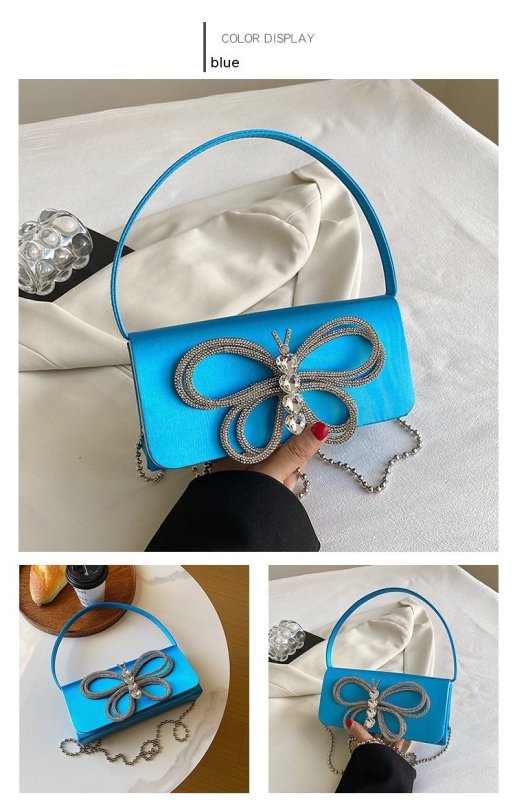 Ladies Bow Handbag $58.68 Dana Fashion Color: Black Women's Bags Product information: Lining texture: Polyester Applicable scenario: Daily matching Color: white, black, Rose, pink, orange, green, blue, purple Outer bag type: Sandwich pocket Hardness: medi