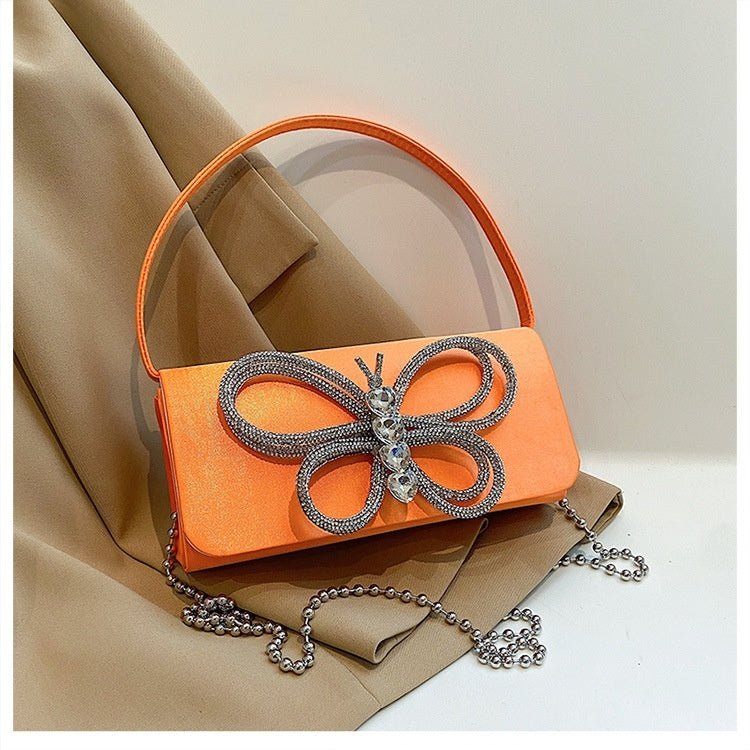 Ladies Bow Handbag $58.68 Dana Fashion Color: Black Women's Bags Product information: Lining texture: Polyester Applicable scenario: Daily matching Color: white, black, Rose, pink, orange, green, blue, purple Outer bag type: Sandwich pocket Hardness: medi