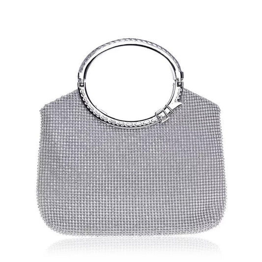 Ladies European And American Luxury Banquet Bags, Evening Dresses, Rhinestone Bags $65.42 Dana Fashion Color: Gold Women's Bags Product information: Style: European and American style Material: Polyester Fabric texture: synthetic leather Style: Women's ha