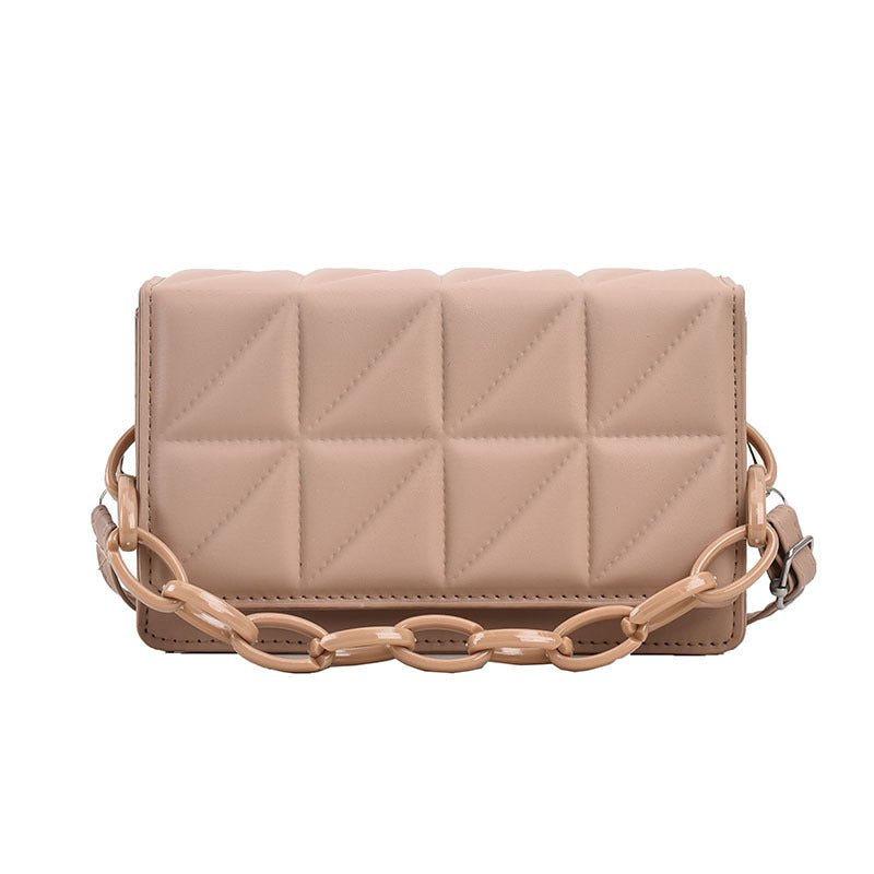 Ladies New Winter Fashion Casual Messenger Bag $26.04 Dana Fashion Color: Khaki Women's Bags Product information: Lining texture: Polyester Applicable scenario: Daily configuration Color: white, khaki, green, black, brown, pink, orange, rose Red Outer bag