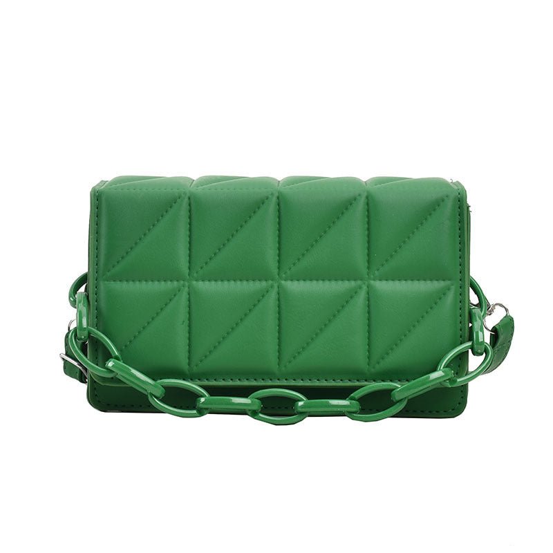 Ladies New Winter Fashion Casual Messenger Bag $26.04 Dana Fashion Color: Green Women's Bags Product information: Lining texture: Polyester Applicable scenario: Daily configuration Color: white, khaki, green, black, brown, pink, orange, rose Red Outer bag