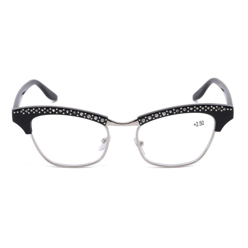 Ladies Resin Reading Glasses Reading Glasses Reading Glasses $49.00 Dana Fashion Color: 3PCS Set Glasses degree: 100 Women's Accessories Product information: Product Category: Reading Glasses material: metal Style: full frame Product Category: Reading Gla