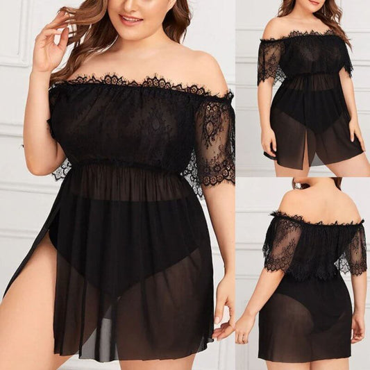 Ladies underwear $53.50 Dana Fashion Color: Black Size: 3XL Women's clothing Material: Lace,Polyester Season: Spring,Summer,Autumn,Winter Style: Sexy style Type: Lingerie Sets How to wash:Hand wash Cold Place: Honeymoon, Wedding night, lingerie Party, sle